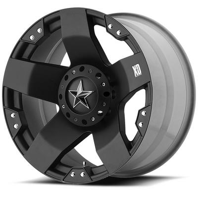 KMC XD Series XD775 Rockstar Matte Black Wheels